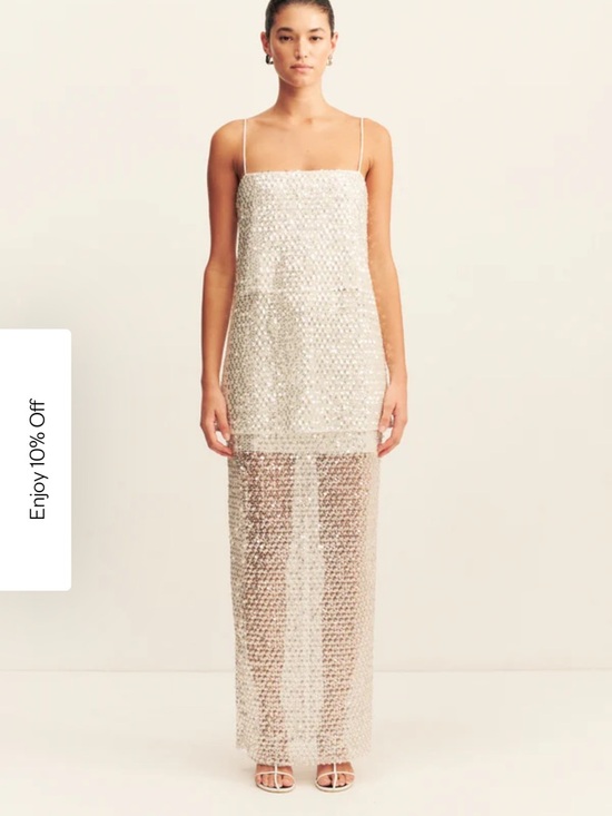 Shona Joy Dresses & Skirts - BRIDAL: Shona Joy Ivory Beaded Two Piece Set